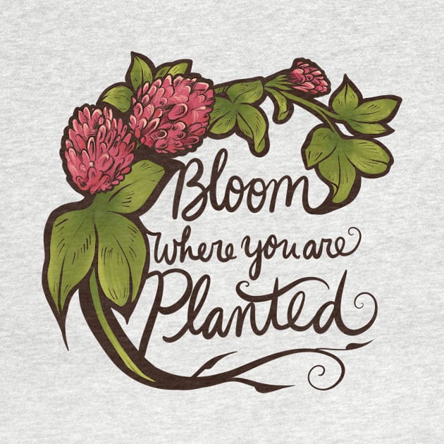 Bloom where you are planted by bubbsnugg